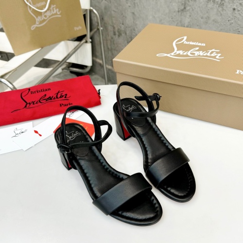 Cheap Christian Louboutin Sandal For Women #1216715 Replica Wholesale [$98.00 USD] [ITEM#1216715] on Replica Christian Louboutin Sandal