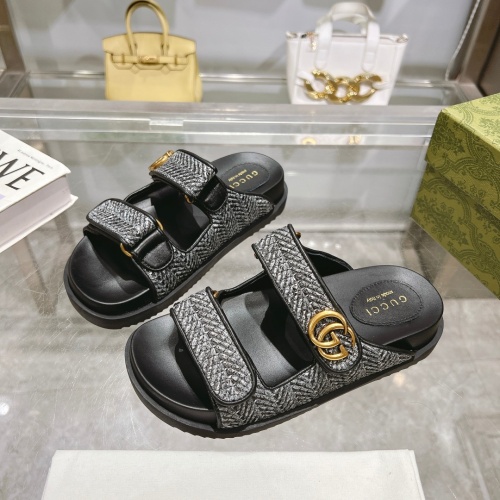 Cheap Gucci Slippers For Women #1216727 Replica Wholesale [$88.00 USD] [ITEM#1216727] on Replica Gucci Slippers