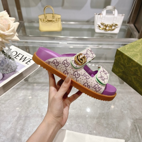 Cheap Gucci Slippers For Women #1216736 Replica Wholesale [$98.00 USD] [ITEM#1216736] on Replica 