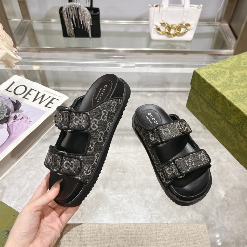 Cheap Gucci Slippers For Women #1216739 Replica Wholesale [$88.00 USD] [ITEM#1216739] on Replica Gucci Slippers