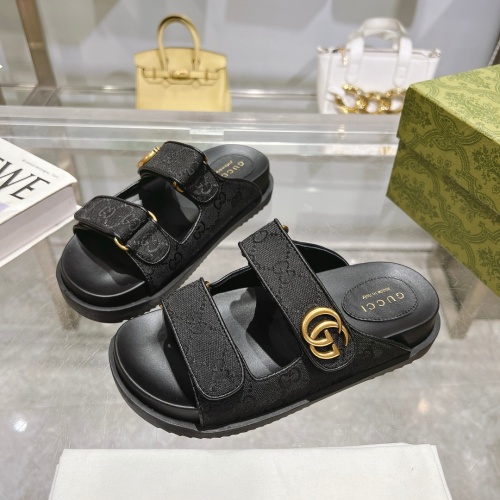 Cheap Gucci Slippers For Women #1216740 Replica Wholesale [$88.00 USD] [ITEM#1216740] on Replica Gucci Slippers