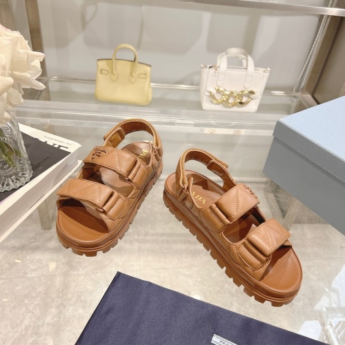 Cheap Prada Sandal For Women #1216785 Replica Wholesale [$92.00 USD] [ITEM#1216785] on Replica Prada Sandal