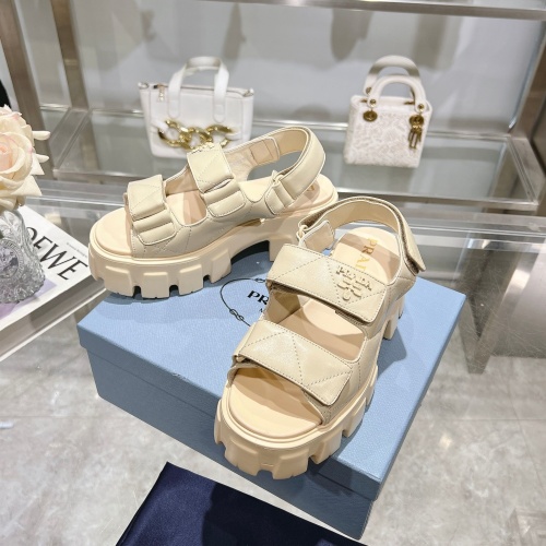 Cheap Prada Sandal For Women #1216789 Replica Wholesale [$100.00 USD] [ITEM#1216789] on Replica Prada Sandal