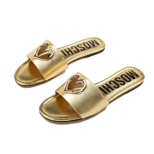 Cheap Moschino Slippers For Women #1216847 Replica Wholesale [$80.00 USD] [ITEM#1216847] on Replica Moschino Slippers