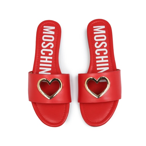 Cheap Moschino Slippers For Women #1216855 Replica Wholesale [$80.00 USD] [ITEM#1216855] on Replica Moschino Slippers