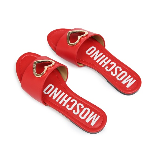 Cheap Moschino Slippers For Women #1216855 Replica Wholesale [$80.00 USD] [ITEM#1216855] on Replica Moschino Slippers