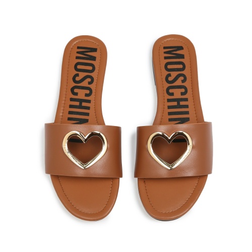 Cheap Moschino Slippers For Women #1216866 Replica Wholesale [$80.00 USD] [ITEM#1216866] on Replica Moschino Slippers