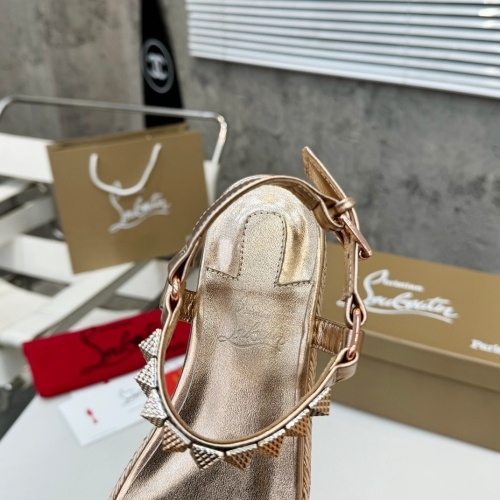 Cheap Christian Louboutin Sandal For Women #1216881 Replica Wholesale [$98.00 USD] [ITEM#1216881] on Replica Christian Louboutin Sandal