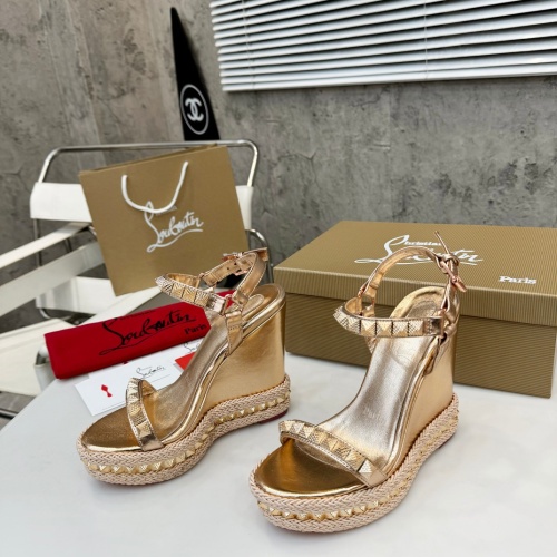 Cheap Christian Louboutin Sandal For Women #1216882 Replica Wholesale [$98.00 USD] [ITEM#1216882] on Replica Christian Louboutin Sandal