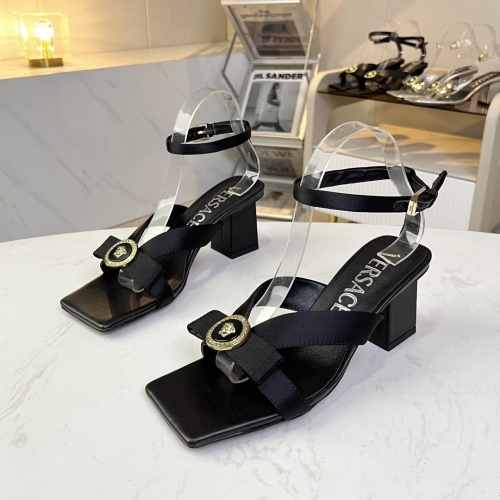 Cheap Versace Sandal For Women #1216883 Replica Wholesale [$82.00 USD] [ITEM#1216883] on Replica Versace Sandal