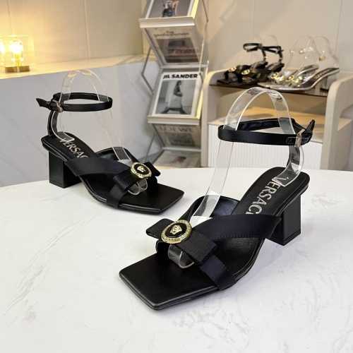 Cheap Versace Sandal For Women #1216883 Replica Wholesale [$82.00 USD] [ITEM#1216883] on Replica Versace Sandal