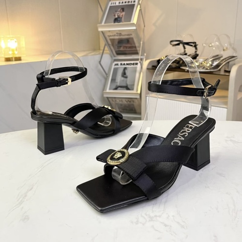 Cheap Versace Sandal For Women #1216883 Replica Wholesale [$82.00 USD] [ITEM#1216883] on Replica Versace Sandal