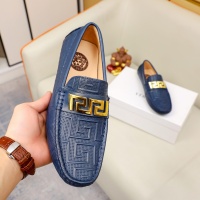 Cheap Versace Leather Shoes For Men #1205123 Replica Wholesale [$76.00 USD] [ITEM#1205123] on Replica Versace Leather Shoes