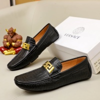 Cheap Versace Leather Shoes For Men #1205125 Replica Wholesale [$76.00 USD] [ITEM#1205125] on Replica Versace Leather Shoes