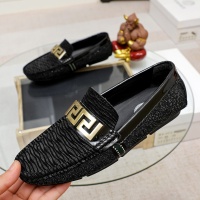 Cheap Versace Leather Shoes For Men #1205129 Replica Wholesale [$76.00 USD] [ITEM#1205129] on Replica Versace Leather Shoes