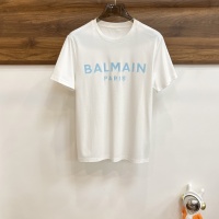 Cheap Balmain T-Shirts Short Sleeved For Men #1205576 Replica Wholesale [$76.00 USD] [ITEM#1205576] on Replica Balmain T-Shirts