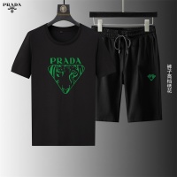 Prada Tracksuits Short Sleeved For Men #1206221
