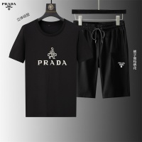 Cheap Prada Tracksuits Short Sleeved For Men #1206245 Replica Wholesale [$56.00 USD] [ITEM#1206245] on Replica Prada Tracksuits