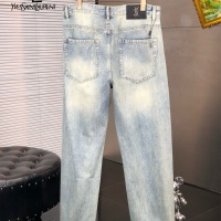 Cheap Yves Saint Laurent YSL Jeans For Men #1206485 Replica Wholesale [$48.00 USD] [ITEM#1206485] on Replica Yves Saint Laurent YSL Jeans