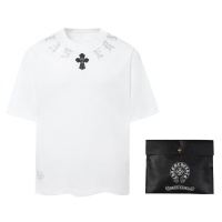 Cheap Chrome Hearts T-Shirts Short Sleeved For Unisex #1206828 Replica Wholesale [$52.00 USD] [ITEM#1206828] on Replica Chrome Hearts T-Shirts