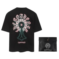 Cheap Chrome Hearts T-Shirts Short Sleeved For Unisex #1206833 Replica Wholesale [$48.00 USD] [ITEM#1206833] on Replica Chrome Hearts T-Shirts