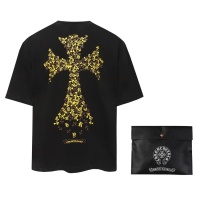 Cheap Chrome Hearts T-Shirts Short Sleeved For Unisex #1206837 Replica Wholesale [$52.00 USD] [ITEM#1206837] on Replica Chrome Hearts T-Shirts