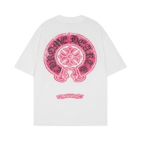 Cheap Chrome Hearts T-Shirts Short Sleeved For Unisex #1206840 Replica Wholesale [$48.00 USD] [ITEM#1206840] on Replica Chrome Hearts T-Shirts