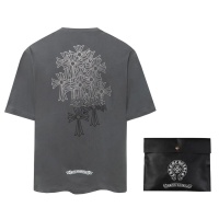 Cheap Chrome Hearts T-Shirts Short Sleeved For Unisex #1206860 Replica Wholesale [$52.00 USD] [ITEM#1206860] on Replica Chrome Hearts T-Shirts