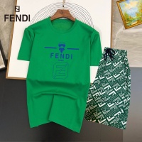 Fendi Tracksuits Short Sleeved For Men #1206999