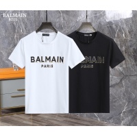 Cheap Balmain T-Shirts Short Sleeved For Men #1207191 Replica Wholesale [$29.00 USD] [ITEM#1207191] on Replica Balmain T-Shirts