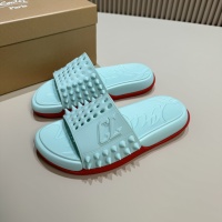 Cheap Christian Louboutin CL Slippers For Men #1207307 Replica Wholesale [$60.00 USD] [ITEM#1207307] on Replica Christian Louboutin CL Slippers