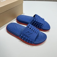 Cheap Christian Louboutin CL Slippers For Men #1207310 Replica Wholesale [$60.00 USD] [ITEM#1207310] on Replica Christian Louboutin CL Slippers