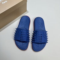 Cheap Christian Louboutin CL Slippers For Men #1207310 Replica Wholesale [$60.00 USD] [ITEM#1207310] on Replica Christian Louboutin CL Slippers