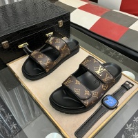 Cheap Louis Vuitton Slippers For Men #1207346 Replica Wholesale [$56.00 USD] [ITEM#1207346] on Replica Louis Vuitton Slippers