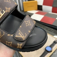 Cheap Louis Vuitton Slippers For Men #1207346 Replica Wholesale [$56.00 USD] [ITEM#1207346] on Replica Louis Vuitton Slippers