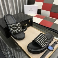 Cheap Balmain Slippers For Men #1207471 Replica Wholesale [$52.00 USD] [ITEM#1207471] on Replica Balmain Slippers