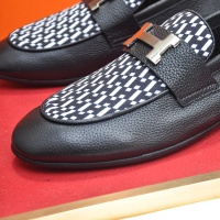 Cheap Hermes Leather Shoes For Men #1207615 Replica Wholesale [$100.00 USD] [ITEM#1207615] on Replica Hermes Leather Shoes