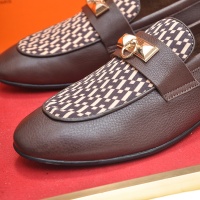 Cheap Hermes Leather Shoes For Men #1207618 Replica Wholesale [$100.00 USD] [ITEM#1207618] on Replica Hermes Leather Shoes