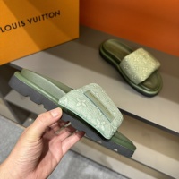 Cheap Louis Vuitton Slippers For Men #1208189 Replica Wholesale [$56.00 USD] [ITEM#1208189] on Replica Louis Vuitton Slippers