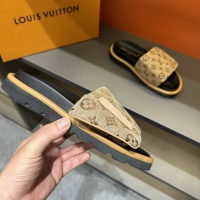 Cheap Louis Vuitton Slippers For Men #1208194 Replica Wholesale [$56.00 USD] [ITEM#1208194] on Replica Louis Vuitton Slippers