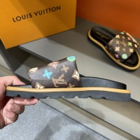 Cheap Louis Vuitton Slippers For Men #1208201 Replica Wholesale [$56.00 USD] [ITEM#1208201] on Replica Louis Vuitton Slippers