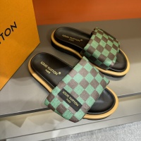 Cheap Louis Vuitton Slippers For Men #1208206 Replica Wholesale [$56.00 USD] [ITEM#1208206] on Replica Louis Vuitton Slippers