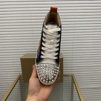 Cheap Christian Louboutin High Top Shoes For Men #1208765 Replica Wholesale [$92.00 USD] [ITEM#1208765] on Replica Christian Louboutin High Top Shoes