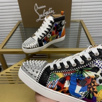 Cheap Christian Louboutin High Top Shoes For Men #1208765 Replica Wholesale [$92.00 USD] [ITEM#1208765] on Replica Christian Louboutin High Top Shoes