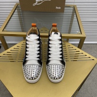 Cheap Christian Louboutin High Top Shoes For Women #1208766 Replica Wholesale [$92.00 USD] [ITEM#1208766] on Replica Christian Louboutin High Top Shoes