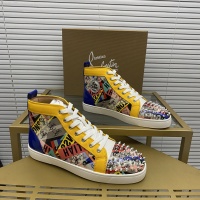 Cheap Christian Louboutin High Top Shoes For Women #1208768 Replica Wholesale [$96.00 USD] [ITEM#1208768] on Replica Christian Louboutin High Top Shoes