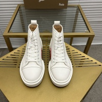 Cheap Christian Louboutin High Top Shoes For Men #1208779 Replica Wholesale [$98.00 USD] [ITEM#1208779] on Replica Christian Louboutin High Top Shoes