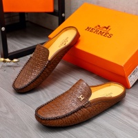 Cheap Hermes Slippers For Men #1209279 Replica Wholesale [$64.00 USD] [ITEM#1209279] on Replica Hermes Slippers