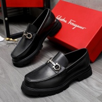 Cheap Salvatore Ferragamo Leather Shoes For Men #1209299 Replica Wholesale [$82.00 USD] [ITEM#1209299] on Replica Salvatore Ferragamo Leather Shoes