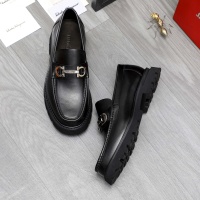 Cheap Salvatore Ferragamo Leather Shoes For Men #1209299 Replica Wholesale [$82.00 USD] [ITEM#1209299] on Replica Salvatore Ferragamo Leather Shoes